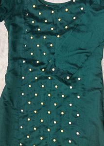 Deep Green Kurti