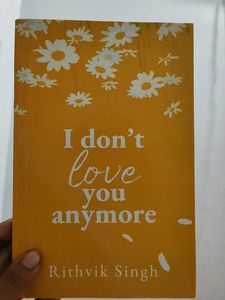 I don't love you anymore