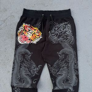 ED Hardy Dragon Graphic Sweatpants