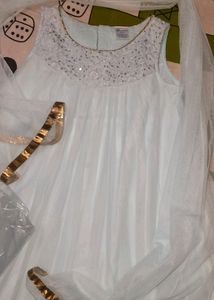 Girls Dress In Sky Blue Of Westside