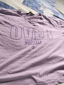 Purple Graphic T-Shirt