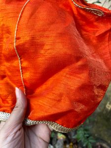 Orange Blouse (gotapattii)