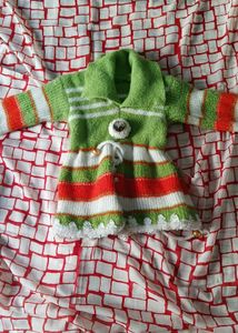 ✨Woolen Girl’s Winter Dress – Soft, Cozy & Stylish