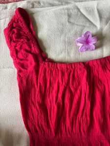 WESTSIDE NUON RED MINI DRESS🎀🦋