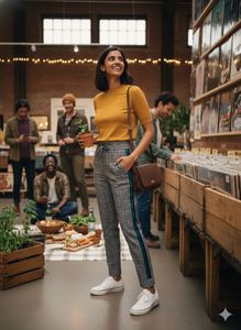 ZARA Plaid Power! 🔥 Athleisure Meets Class🇮🇳