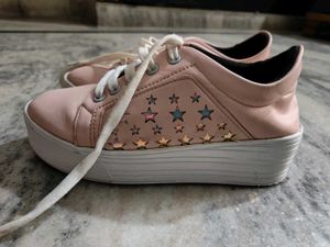 Pink Casual Sneakers