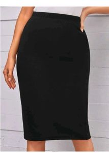 Black Straight Skirt
