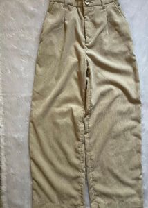 H&M Corduroy Beige Trousers