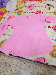Pink Ruffle Dress