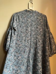 Korean Floral Dress