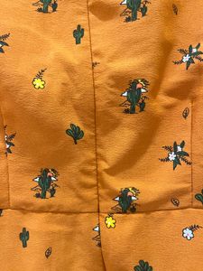 People Mustard Dress