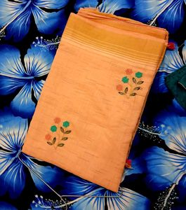 Elegant Embroidered Saree