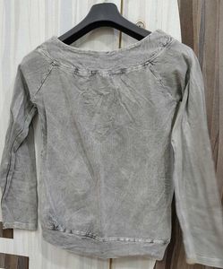 Donald Duck Lace Up Top