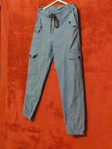 Stylish Blue Cargo Jogger😍❤️
