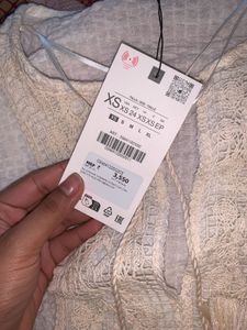 ZARA Boho Embroided Top