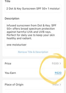 2 Dot &amp; Key Sunscreen SPF 50+ 1 moisturiser