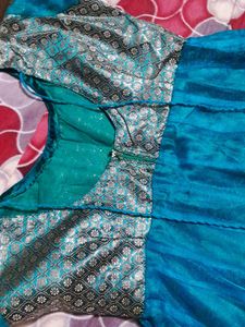 Elegant Blue Ethnic Gown party wear fashionable