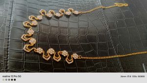Elegant Gold-Tone Necklace