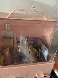 Pink Cosmetic Organizer