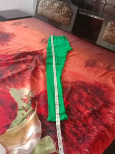 Parrot Green Chudidaar Legging