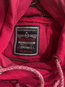 Stylish Pink  women Madame hoodie