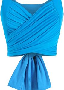 SEXIEST BLUE CROP TOP
