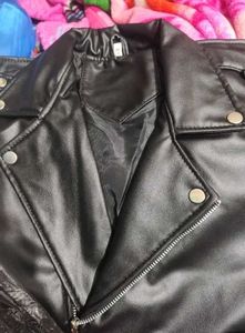 Stylish Black Leather Jacket