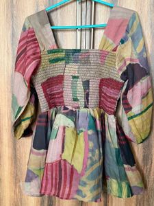 Abstract Print Top