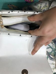 White Sling Bag