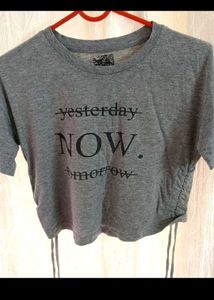 Gray Graphic Tee
