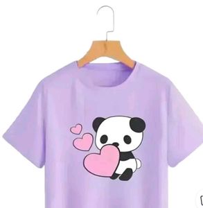 Cute Panda Graphic Tee