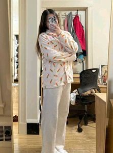 Warm Plush Lounge Shirt 🥕