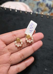 Rose Pearl Studs