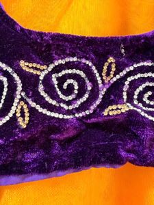 Ombre Diamond work Saree