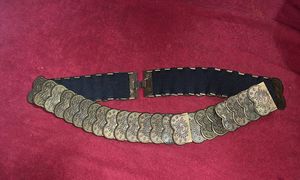 Vintage Coin Belt