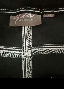 Gia Curves Black Women’s Trouser Waist 41| Length 42|Hip44as Per Brand It’s 40