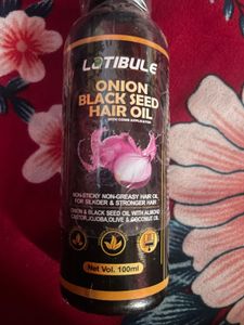 Onion Black Seed Hair Oil