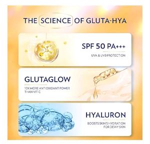 Vaseline Gluta Hya Sunscreen 💛🌞