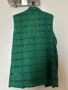 Broderie Cotton Top from Vero Moda