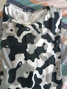 Price Drop- Camouflage Print T-Shirt