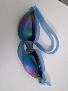 Blue Swimming Goggles