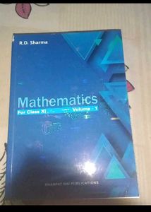 class 11 volume 1 RD sharma