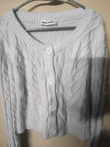 Cute Cable Knit Cardigan