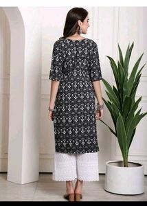 Black Colour Beautiful Kurti