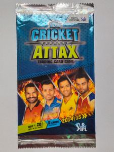 TOPPS CRICKET ATTAX 2014