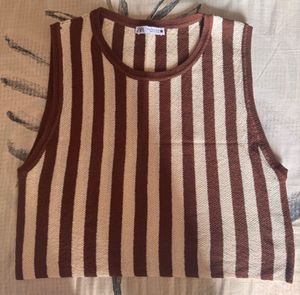 Striped Knit Top