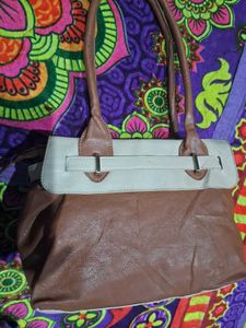 Vintage Leather Hermes Dupe Bag