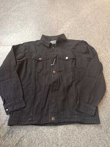 Montrez Stylish Black Denim Jacket