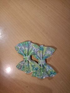 Sparkly Hair Bows (Set of 2)