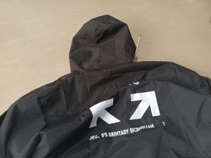 Stylish Two-Tone Hooded Jacket, XL size